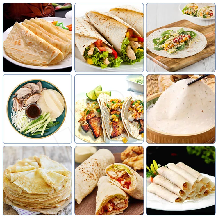 HNOC Industrial Tortilla Dough Press Machine Corn Flour Tortilla Machine Jowar Roti Make Machine Maker for Sale
