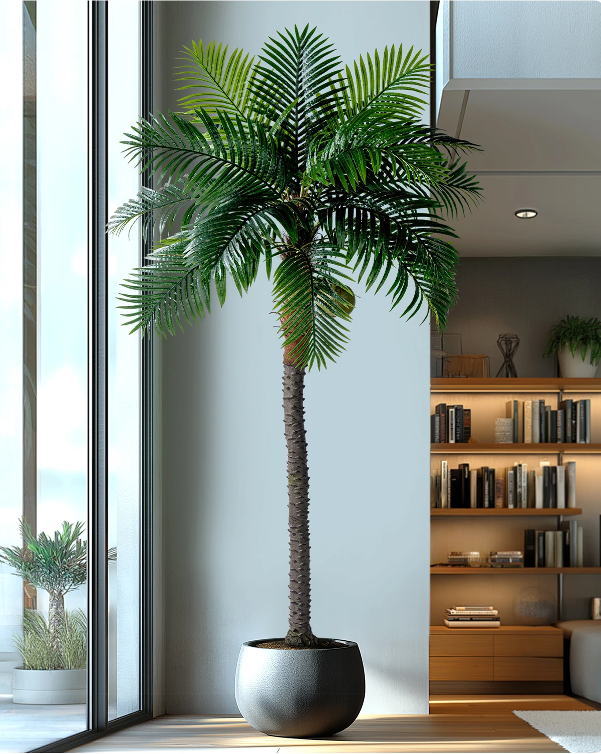  hotel decorative plants faux material-4