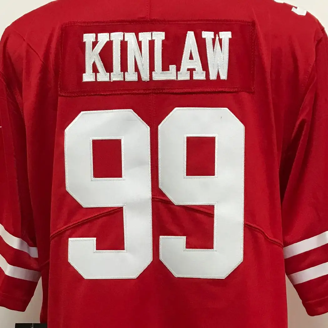 Source Wholesale High Quality Stitched no.85 kittle no.99 kinlaw no.97 bosa  jerseys wear American Football Jersey on m.