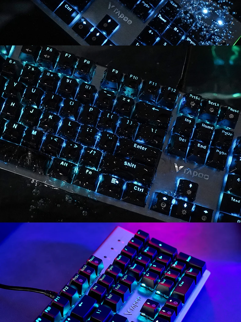 rapoo v530 backlit mechanical gaming keyboard