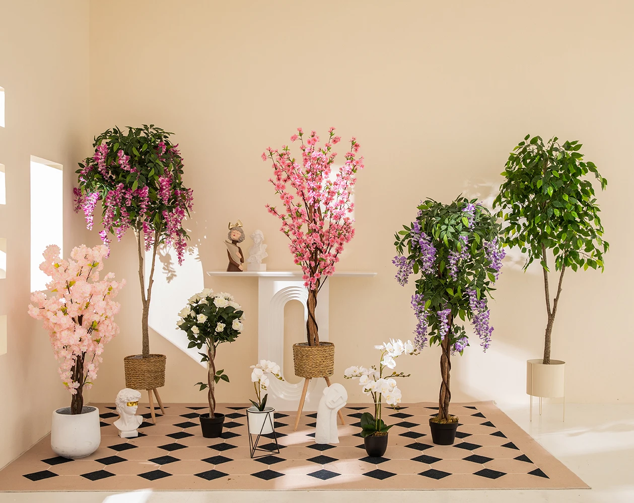 Hot Selling Decorative New Artificial Customized mango Fruits Tree