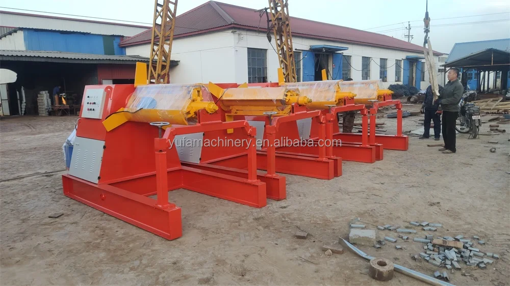 Hydraulic Decoiler Stand 5 Tons Steel Coil for Roll Forming Machine ...