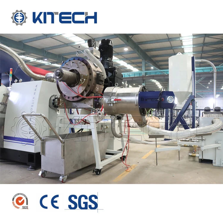 Waste Small Plastic Recycling Machine for PP Woven Bag / PE Film
