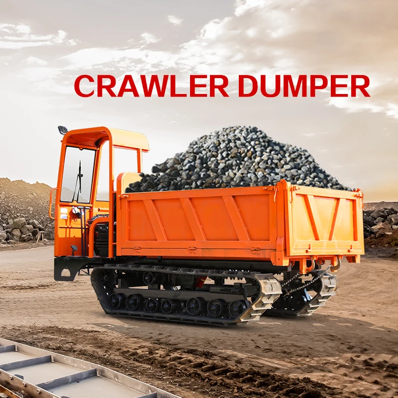 Одобренный CE Китайский Лидер продаж SD30T 3-х тонный гусеничный самосвал 3TON Гусеничный мини-самосвал