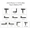 Pour iPhone 11-15PM Tag sur les câbles Flex de batterie