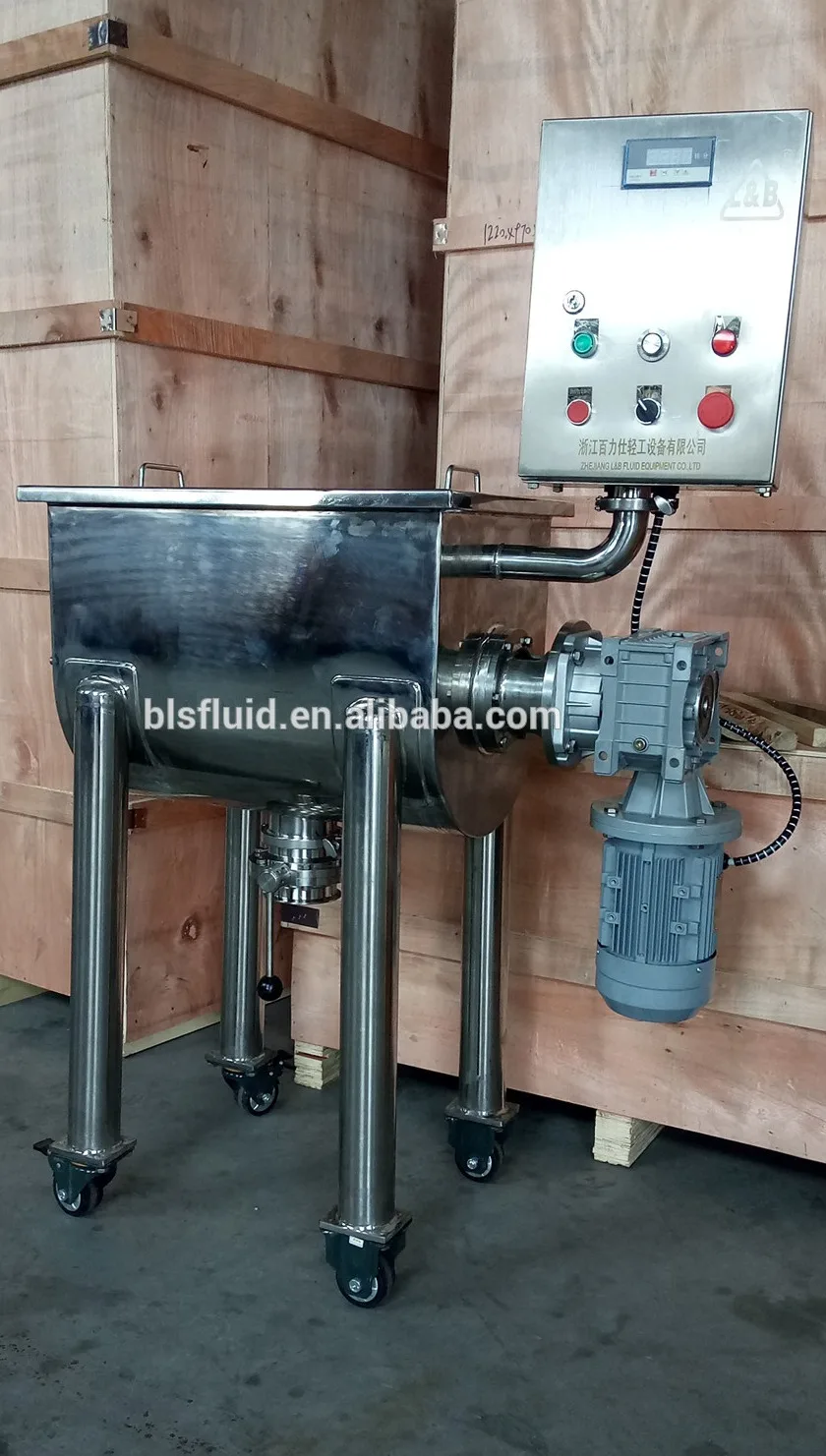 Utype Stainless Steel Dry Powder Ribbon Mixing Machine Buy Dry