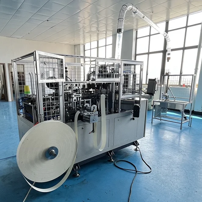 Fully Automatic Disposable Coffee Cup Paper Cup Making Machine Turkey ...