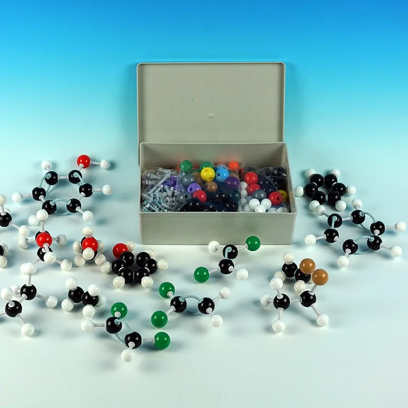 Details about   ViaGasaFamido Organic Chemistry Molecular Model Set 267Pcs Chemistry Pack Kit 