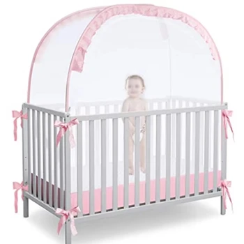 Hot Sale Baby Crib Net Tents Pop Up Portable Climbing Protect Anti Insect Canopy Baby Sleep Bed Mosquito Net