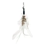 Cabeza de pluma blanca