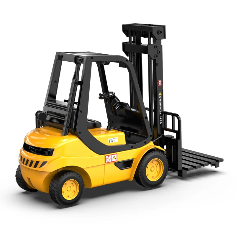 2.4G Large 1:8 RC Forklift Truck - E521-003 with Lights & Music