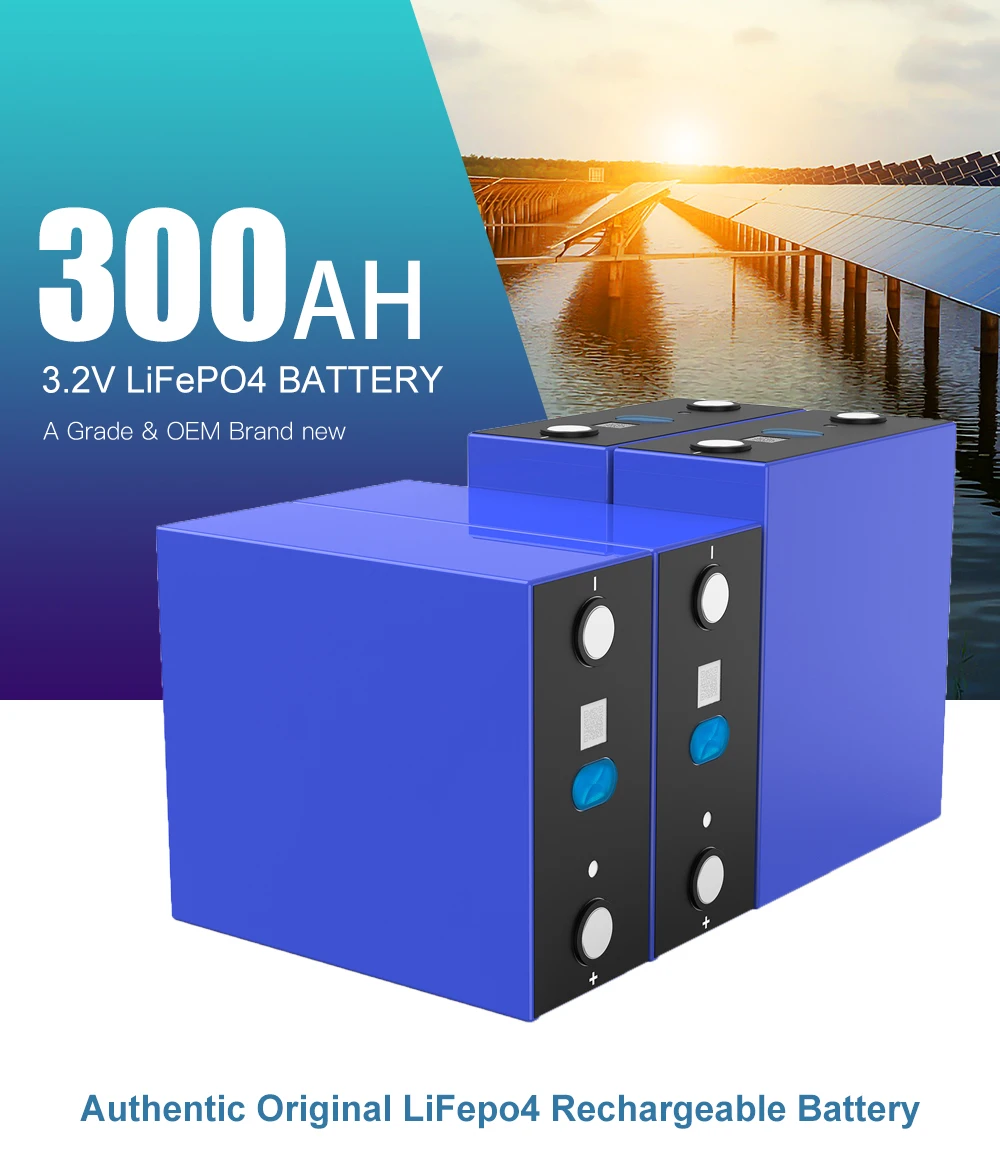 Avepower 3.2v 300ah Solar Lithium Ion Batteries Deep Lifepo4 Energy ...