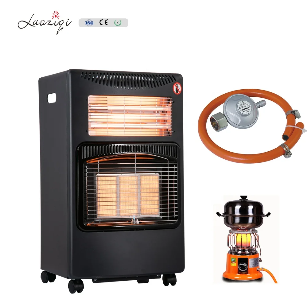 Freestanding Portable Gas Electrical torpedo Heater Infrared Ceramic  Catalytic Gas Heater Best Seller Portable Gas Room Heater