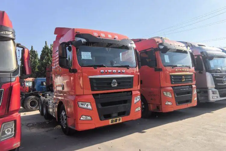 Used SINOTRUK SITRAK G7 Heavy Duty Logistics Truck 6X4 480HP Tractor Unit for Long Haul Transport