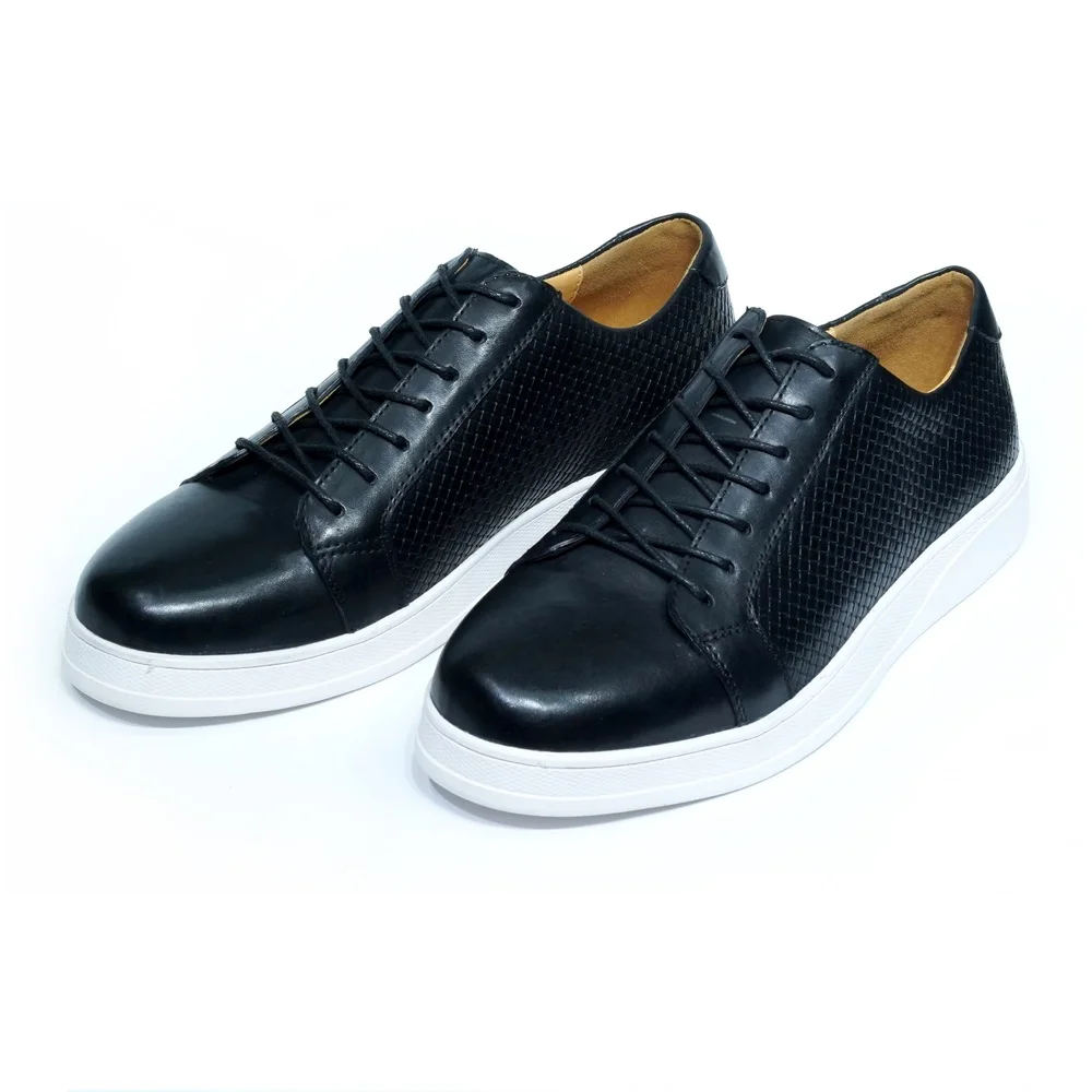 Leather Shoes Flat Sole Sports Shoes Mens Fashion Sneakers Genuine