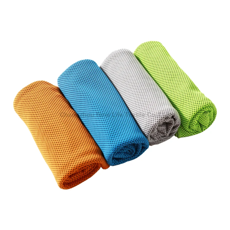 Custom Sublimation Soft Cooling Face Towels Printed Sports Neck Microfiber Towel Instant Super