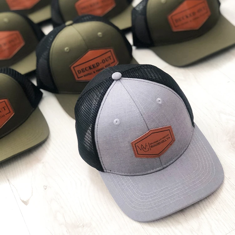 6 Panel Embroidered Style 112 Blanks Camo Puff Print Custom Men Premium