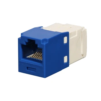 Cat5e/cat6 Rj45 Network Module,180 Degree Utp Toolless Keystone Jack ...