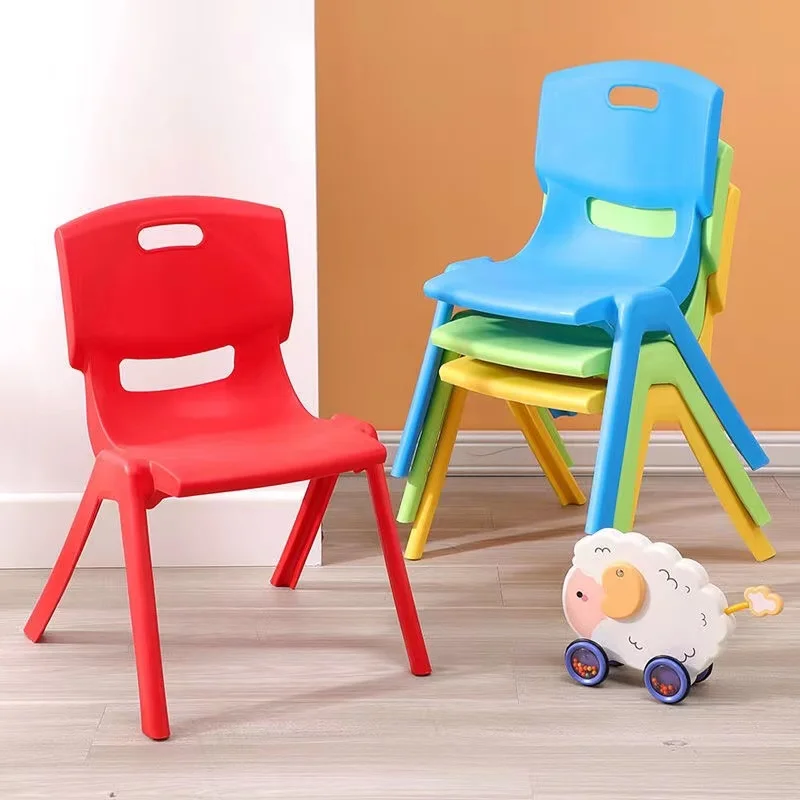 Modern Design Colorful Plastic Children Table And Chair Living Room