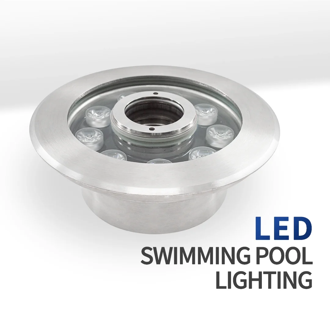 316 Stainless Steel Ip68 Fountain Led Underwater Light Outdoor Water