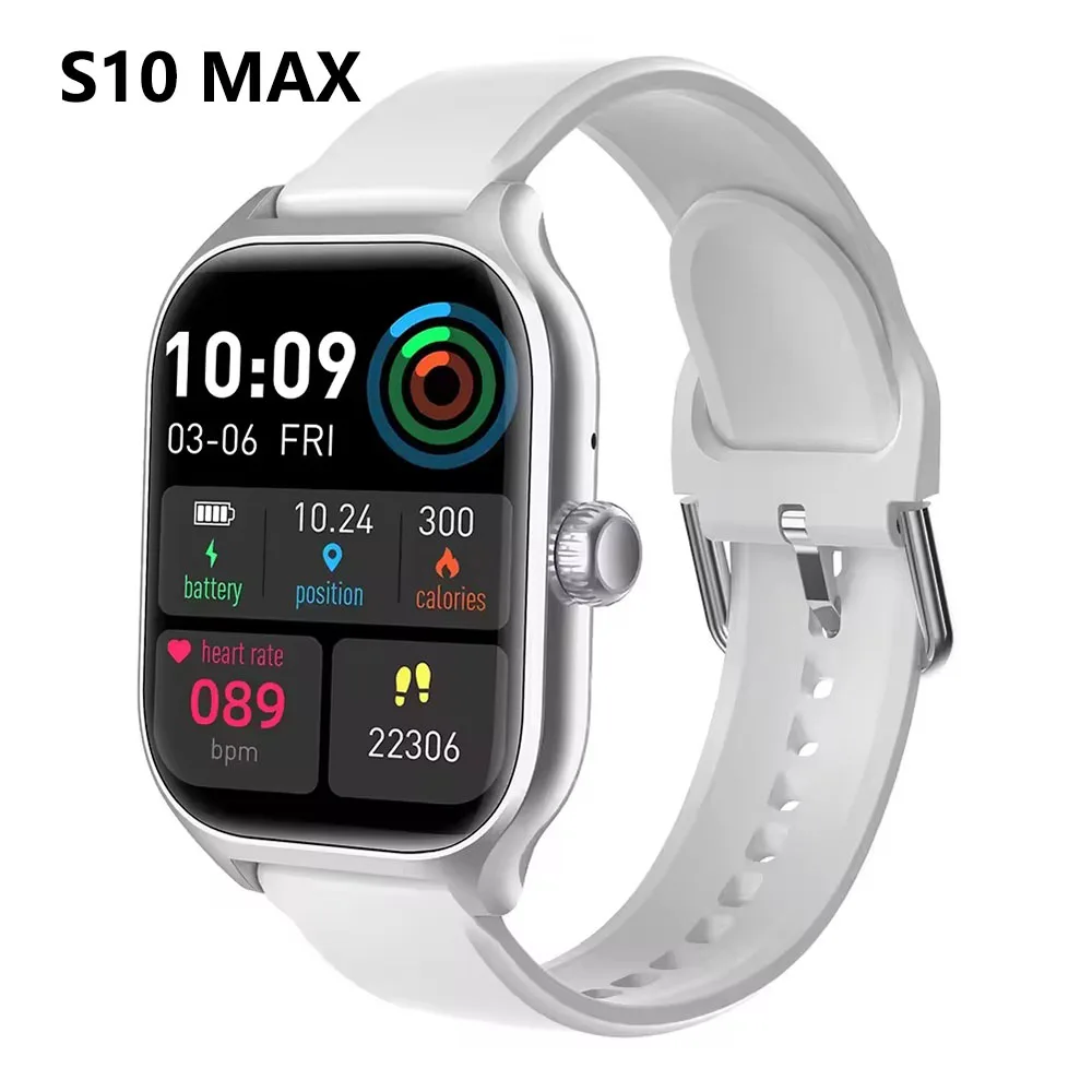 S10 Max Smart Watch Fitness Tracker with Touch Screen