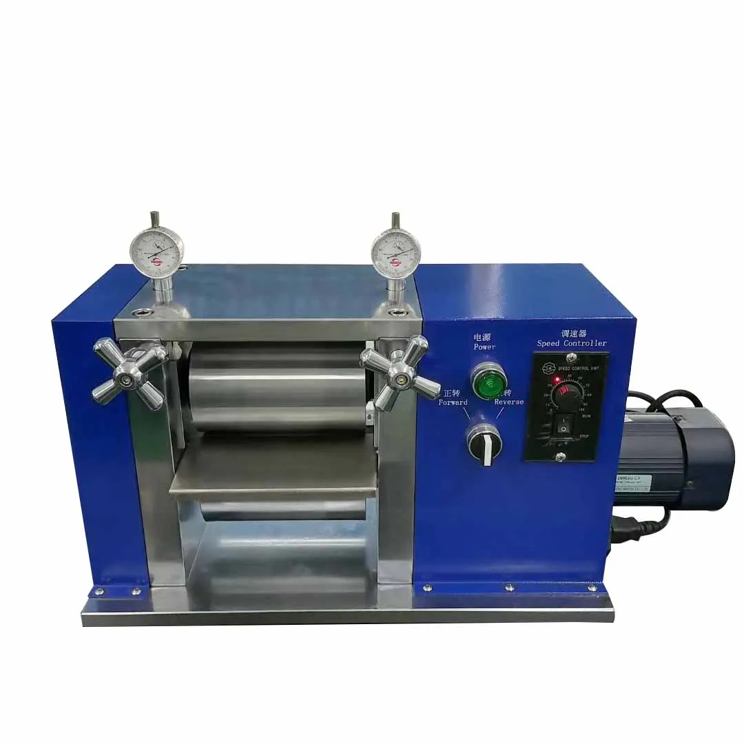 100MM Lab Compact Roller Press Machine For Lithium Battery Electrode