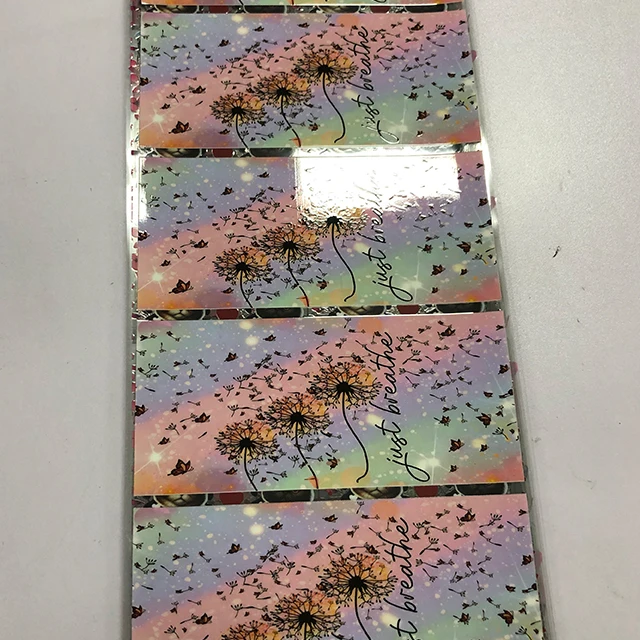 China Factory wholesale 16oz UV sticker UV DTF cup wraps transfer sticker for personalized gift customizing