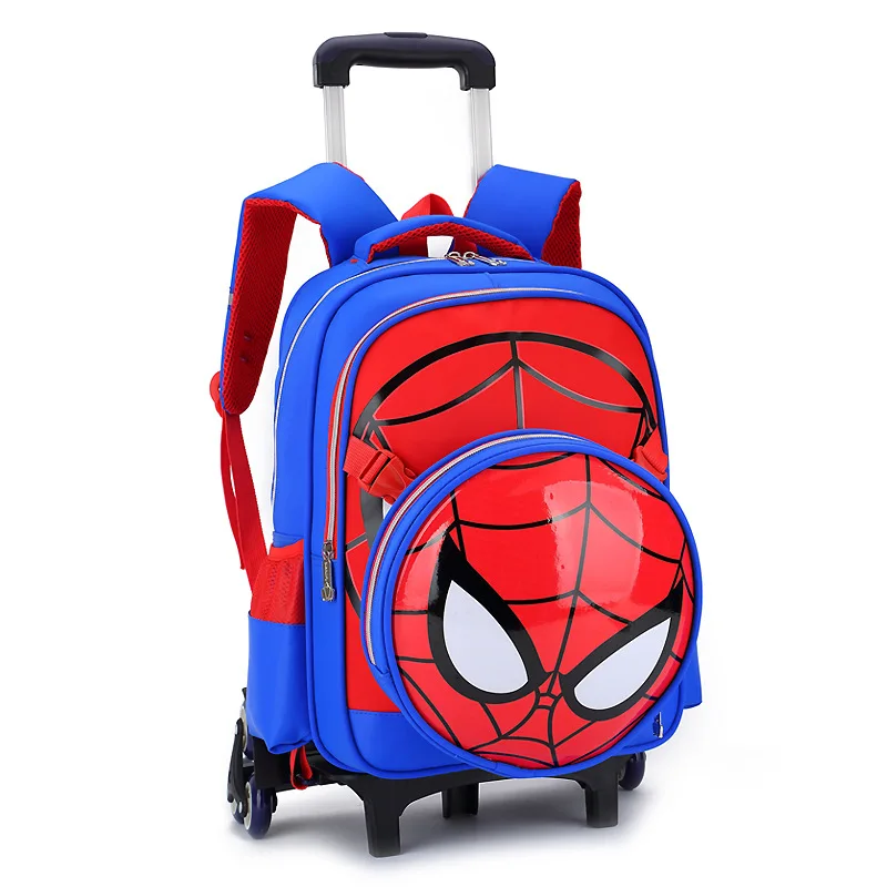 Anime Character Schoolbag for Kids - Detachable Double  display picture 2