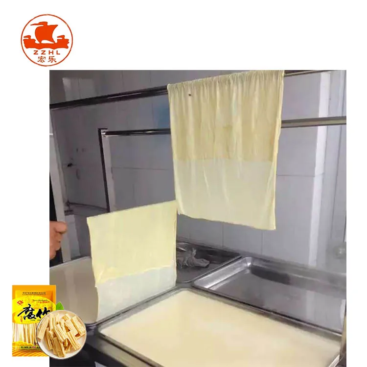 Fully Automatic Commercial Bean Curd Tofu Skin Yuba Making Machine Production Line Bean Product Processing Machine