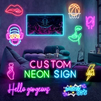 Better Visual Effect 2024 Popular Welcom Neon Sign Led Neon Sign For ...