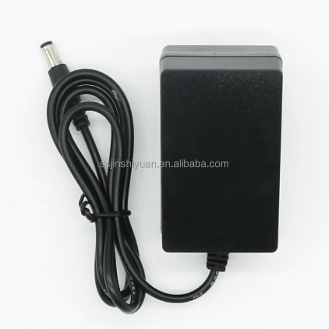 Wholesale 24V1A Power Supply Adapters AC DC 24W Adapter for Router CCTV Camera LED Strip Light PC Material Plug in Adaptor