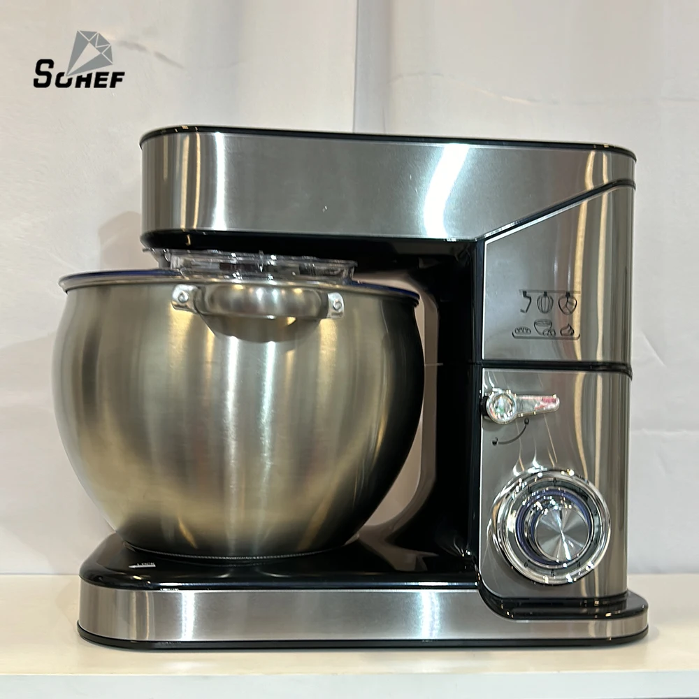 Portable Rechargeable Electric Blender and Mixer with Stand Kitchen Food Mixers and Mixing Bowl Vacuum Blender Accessory