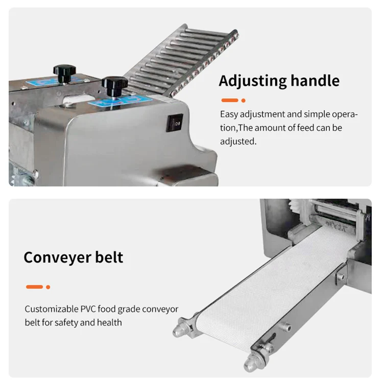 factory direct sale small automatic press pastry dumpling skin wrapper making machine