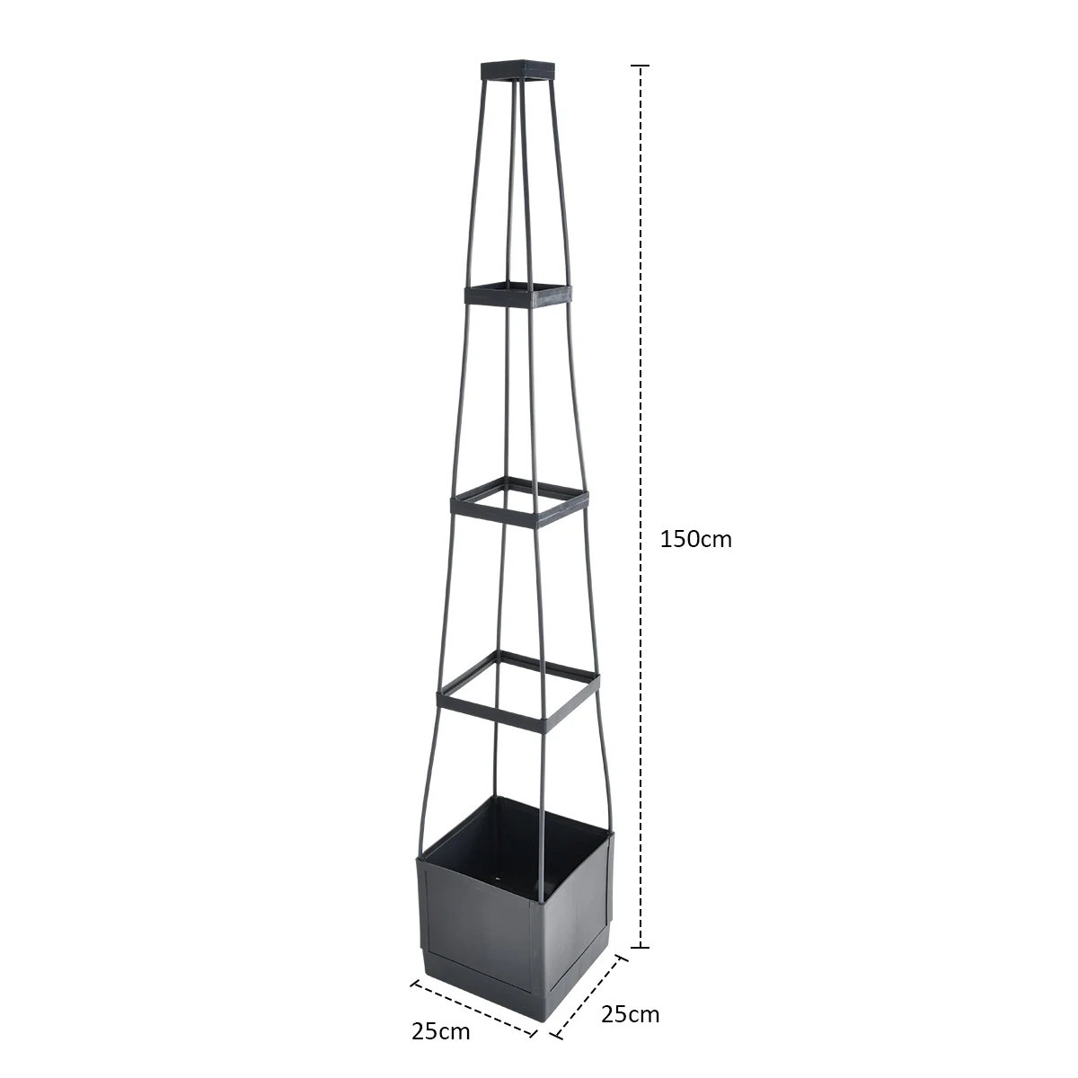 Vertak Heavy Duty Tomato Barrel Tower Planting Pots Plant Trellis Climbing Shelf Tomato Plant