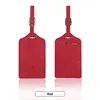 Luggage Tag Red