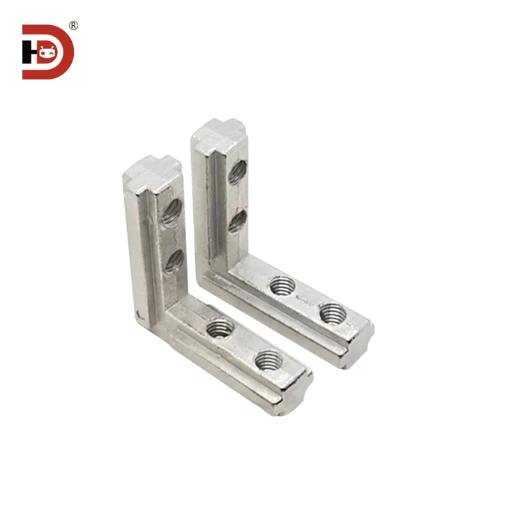 3030/4040 Aluminum Profile Corner groove L-shaped Internal Connection Corner Code Aluminum Profile Built-in Corner groove details