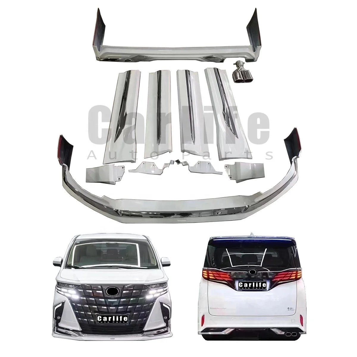 Toyota Alphard 40 Series Upgrade Kit - Modellista Body Parts