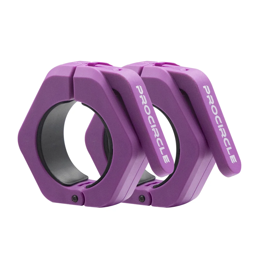ProCircle Magnetic Barbell Collars | Quick Release Weight Clips for 2-Inch Gym Bars | Heavy Duty Bar Clamps for Lifting