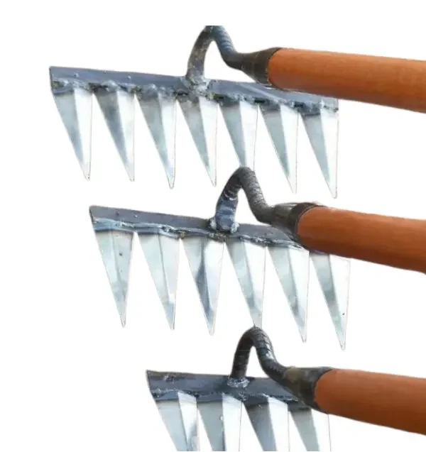 Garten Harke 5 Zinken - Schwerlast Rechen Aus Kohlenstoffstahl