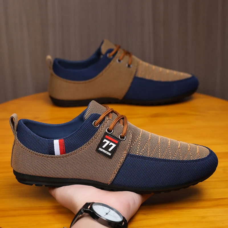 Wholesale Canvas Anti-Slippery Fashion Trend Casual Walking Shoes
