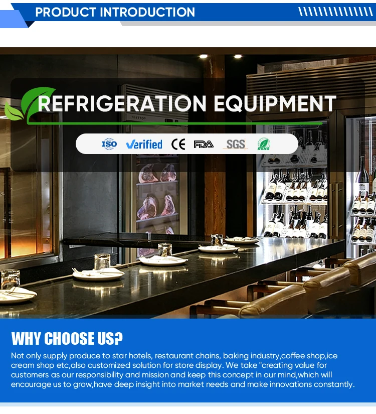 Beverage Cooler, Stainless, Steel, 420L, 4-Shelf - detail 2