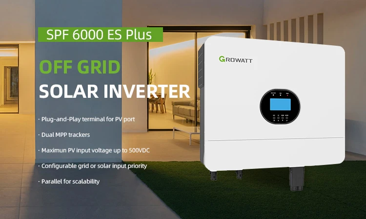 Growatt 6000w Off Grid Inverter 3 Phase 48v Inverter Growatt 48v Dc To ...