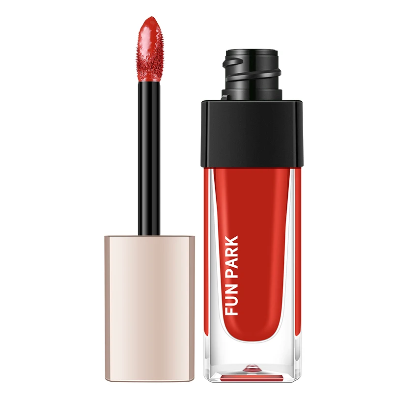 Китайский поставщик косметики блеск для губ Губная помада Личная этикетка прозрачный водонепроницаемый блеск для губ