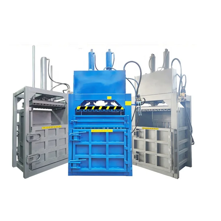 Cutter Textile Express Fiber Coir Compress Wheat Husk Baling Machine Hydraulic Baling Press
