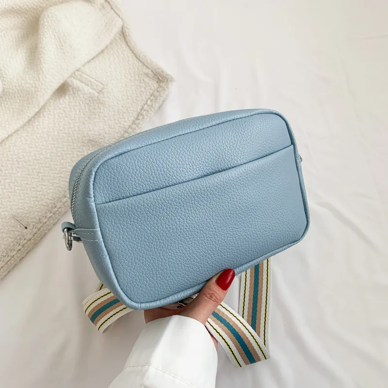 Customized Sling PU Leather Crossbody Bag Vegan Leather