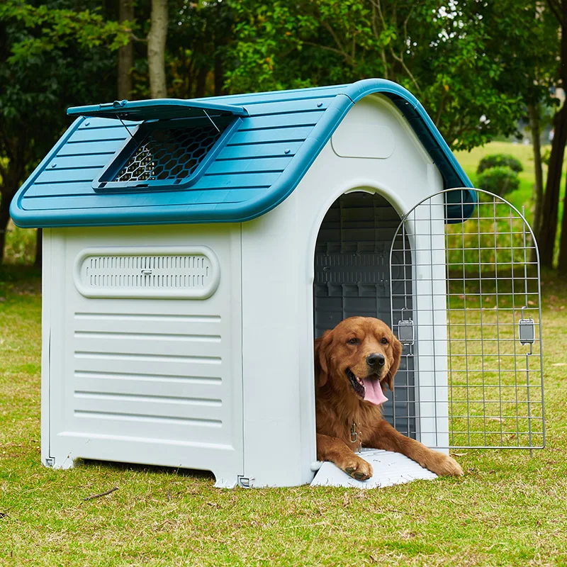 Amazon Modern Plastic Dogs House Large Dog House Waterproof Dog House
