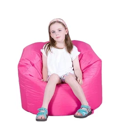 Top Sale Living Room Sofa Soft Puff Bean Bag Foam Filled Bean Bag Chair For Kids