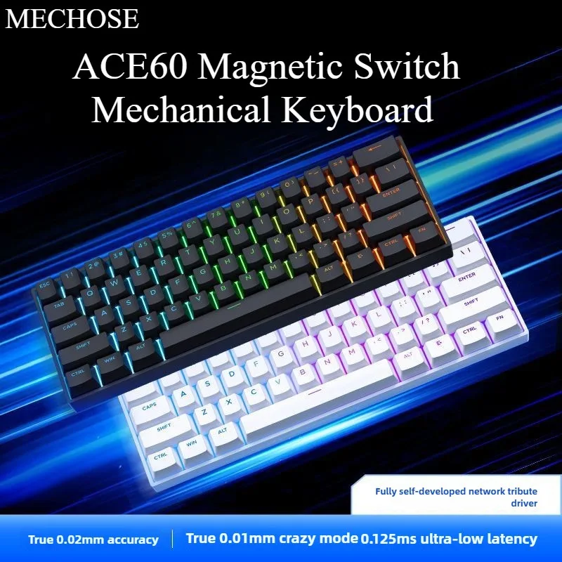 MCHOSE ACE60 Pro 新品未開封　値下げ交渉どうぞ MCHOSE Ace60 Pro - Gaming Keyboard with 8k Polling Rate