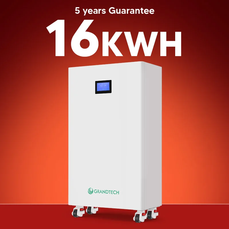 Grandtech CE 314AH 16S1P 16KWH 51.2V  LiFePO4 Battery Pack 48V 300AH 15KWH Lithium Ion Rechargeable Battery 5-year Warranty