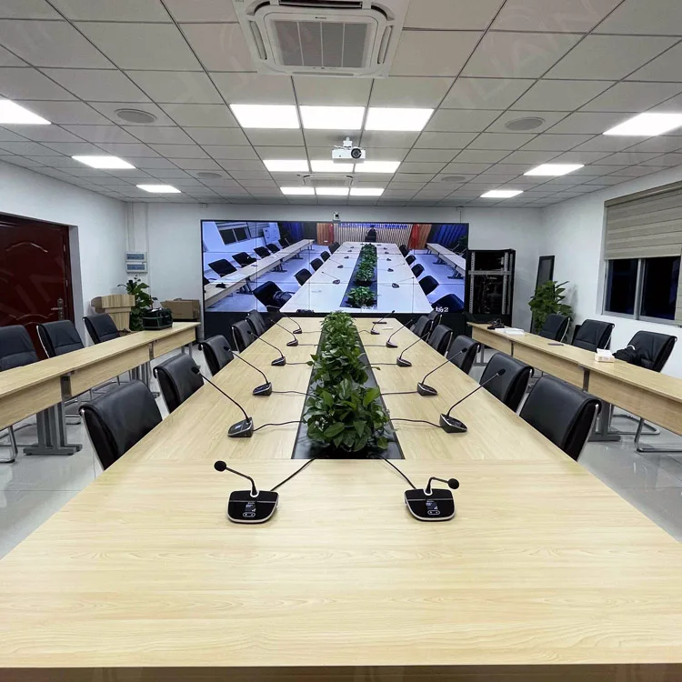 HUAIN Discussion Digital Conference System Chair Delegate Microphone Console Prices